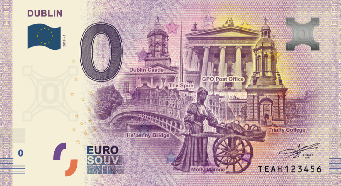 Euro Note Souvenir Releases Three New ZeroEuro Notes in June 2019