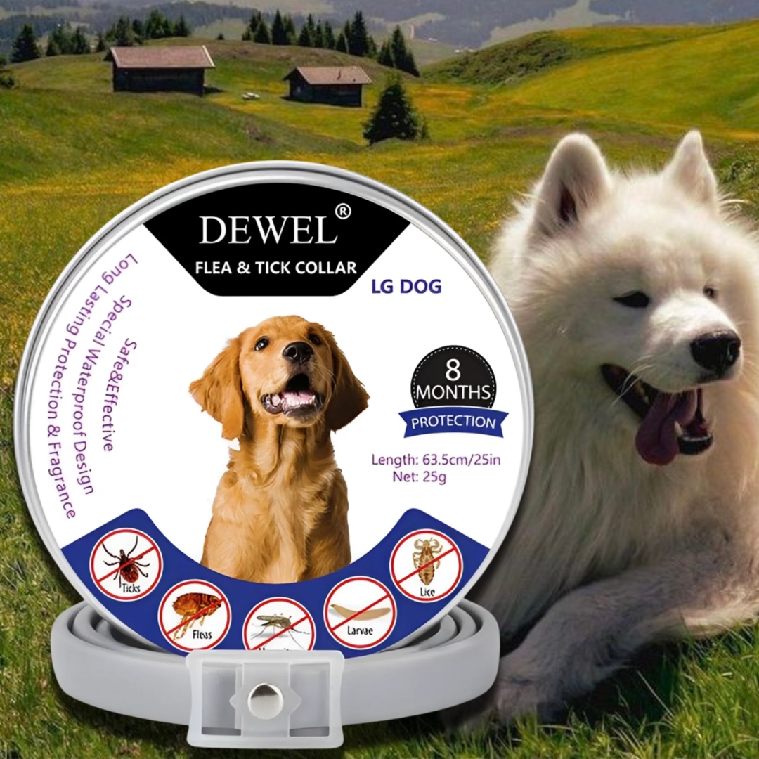 Dogs in High-Tick Environments Are Getting Full Season Protection With DEWEL Herbal Flea & Tick Collar Dogs in High-Tick Environments Are Getting Full Season Protection With DEWEL Herbal Flea & Tick Collar