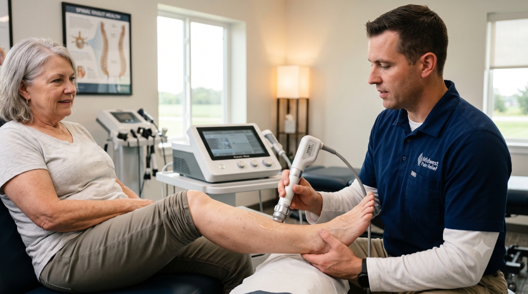 Midwest Pain Relief Offers Shockwave Therapy for Neuropathy in Milton, KS, to Support Peripheral Nerve Recovery Midwest Pain Relief Offers Shockwave Therapy for Neuropathy in Milton, KS, to Support Peripheral Nerve Recovery