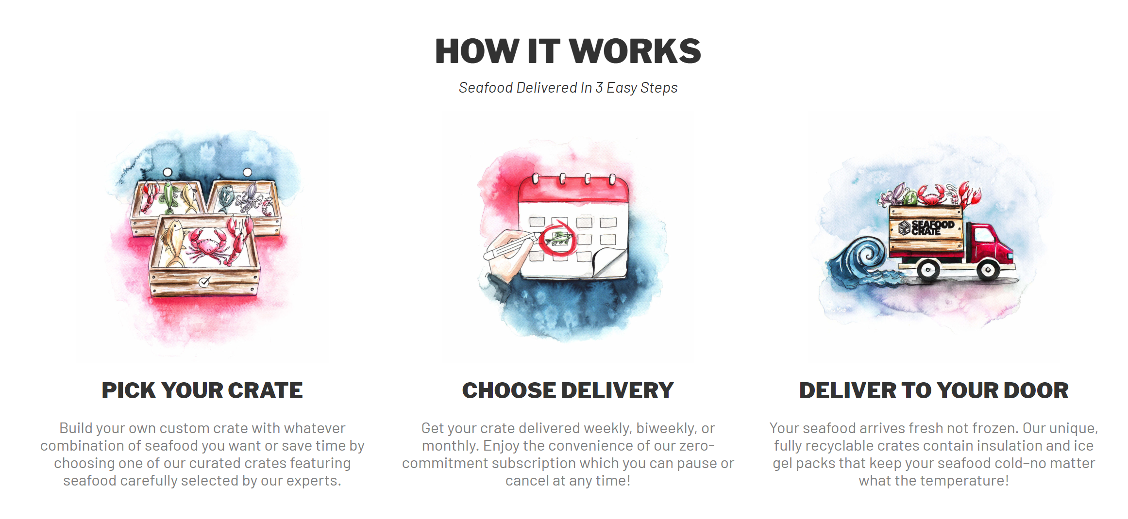 SEAFOOD CRATE LAUNCHES PREMIUM SEAFOOD HOME DELIVERY SUBSCRIPTION SERVICE