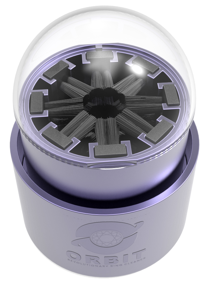 ORBIT The Smart Ring Cleaner Keeps Gold, Diamond and Gemstone Jewelry Sparkling Like New ORBIT The Smart Ring Cleaner Keeps Gold, Diamond and Gemstone Jewelry Sparkling Like New