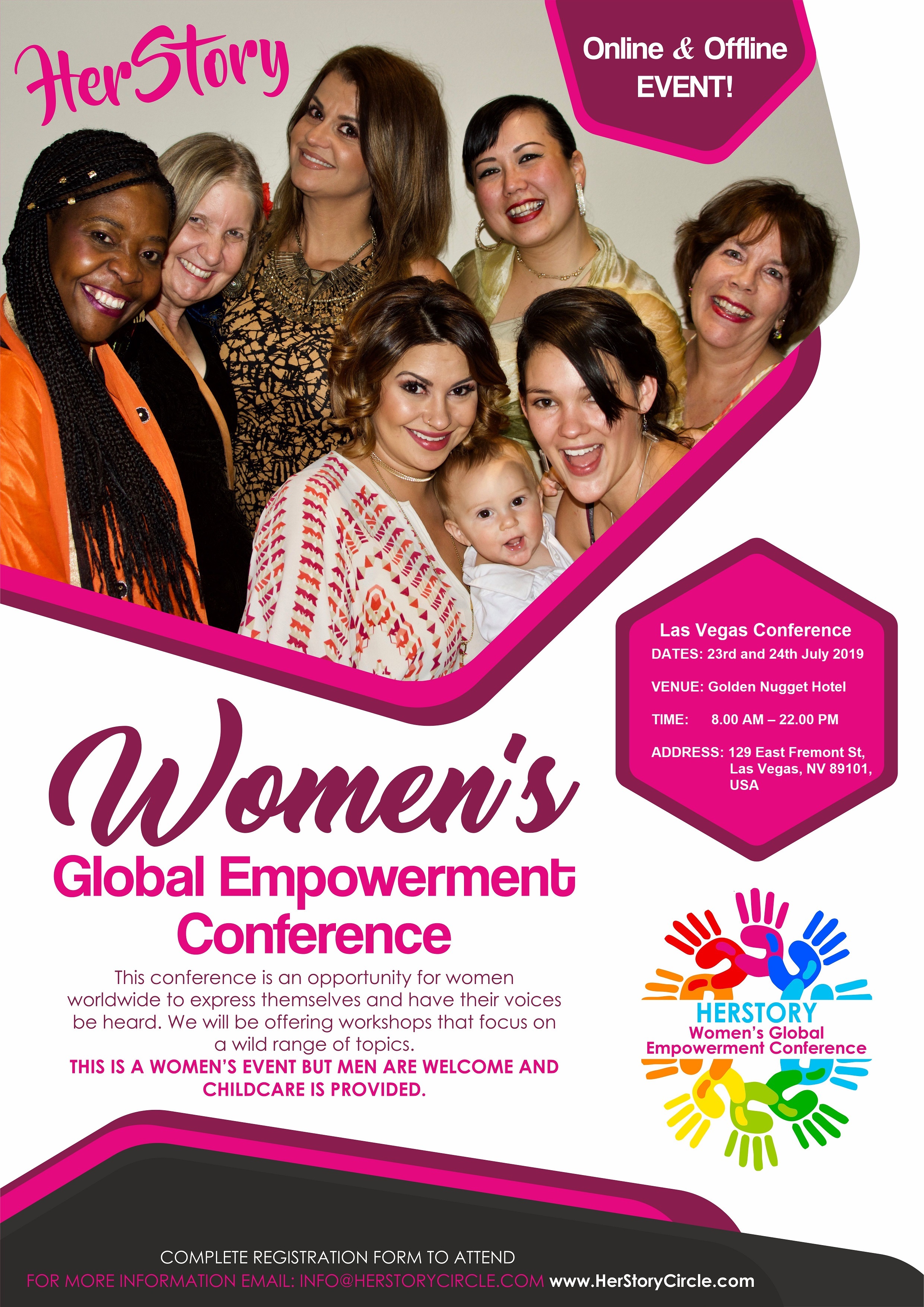 Herstory Women’s Global Empowerment Inaugural Conference is Launching in Las Vegas, USA