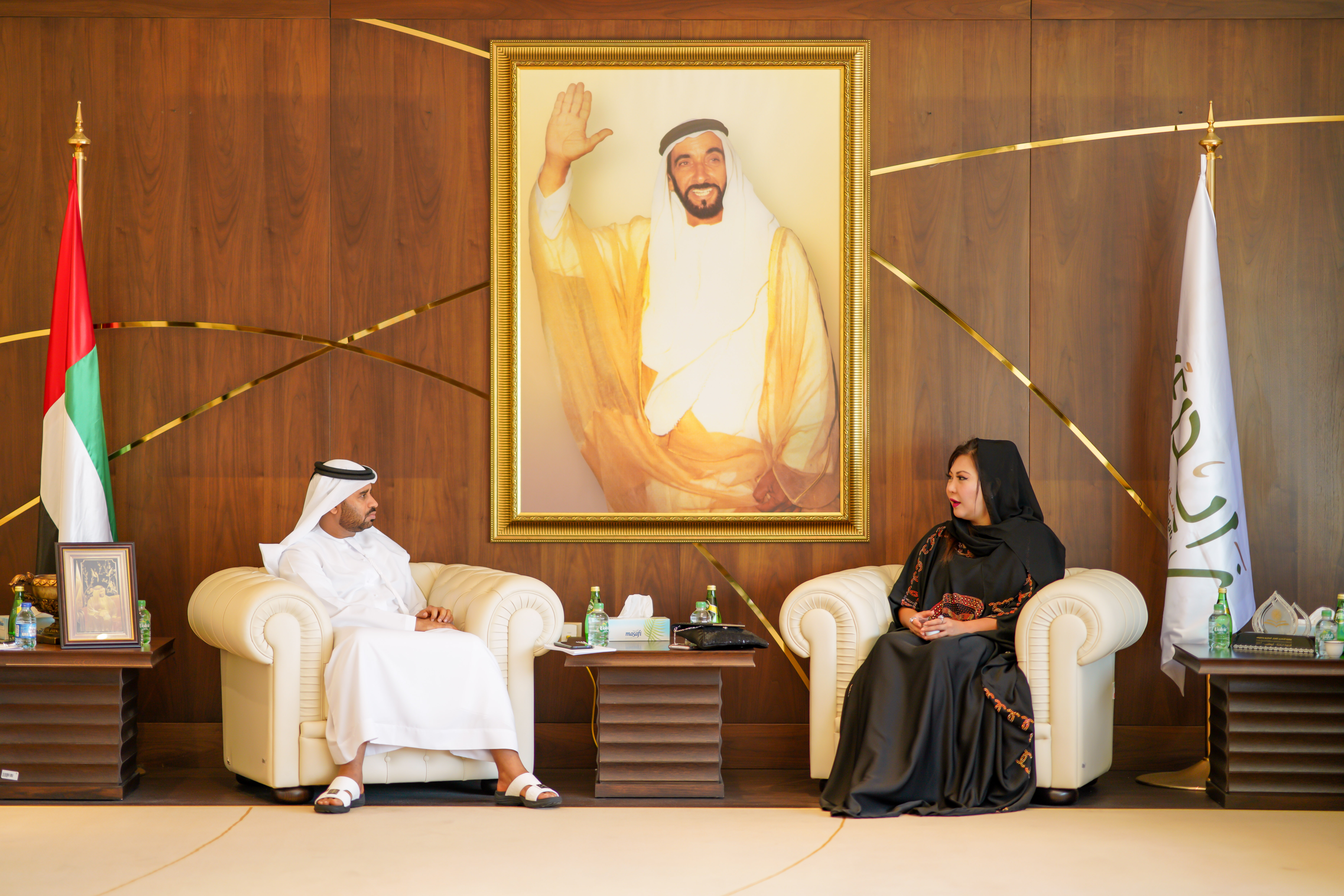 Princess Maria Amor Visits The Zayed Charitable Foundation in UAE