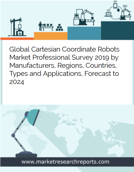 Global Cartesian Coordinate Robots market is growing at a CAGR of 20.36% and expected to reach USD 603.04 Million by 2024 from USD 198.36 Million in 2018