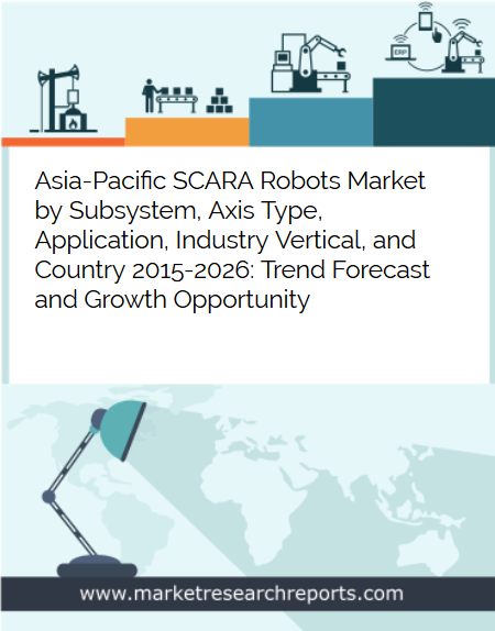 Asia Pacific SCARA Robots Market to Reach USD 5.38 Billion by 2026 in terms of Robot Systems; Find New Report