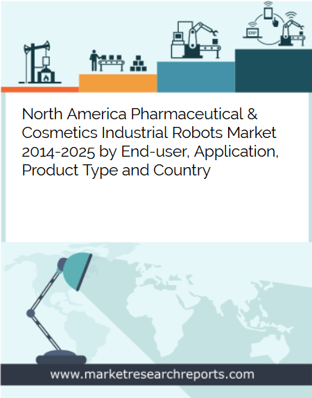 North America Pharmaceutical and Cosmetics Industrial Robots Market to Reach USD 368.88 Million by 2025 in terms of Robot Systems; Finds New Report