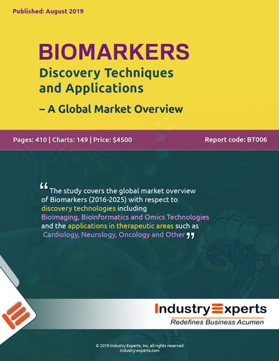 Biomarkers: Discovery Techniques and Applications – A Global Market Overview