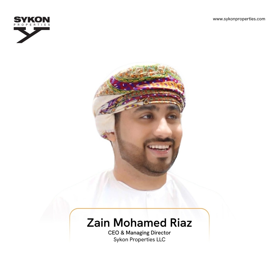 Sykon Properties Wins DAMAC Award Just Five Months After Launch in Dubai, Led by Zain Mohammed Riaz