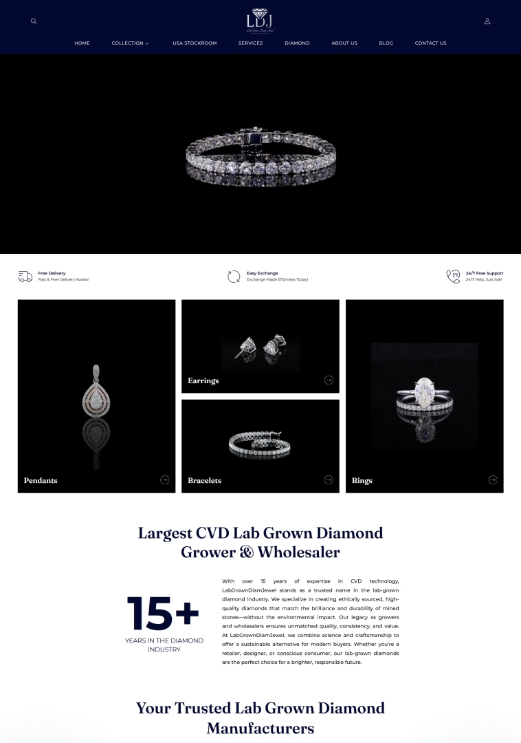 LabGrownDiamJewel Expands with Online Bespoke Lab-Grown Diamond Jewelry Store for Small Businesses and Dealers LabGrownDiamJewel Expands with Online Bespoke Lab-Grown Diamond Jewelry Store for Small Businesses and Dealers