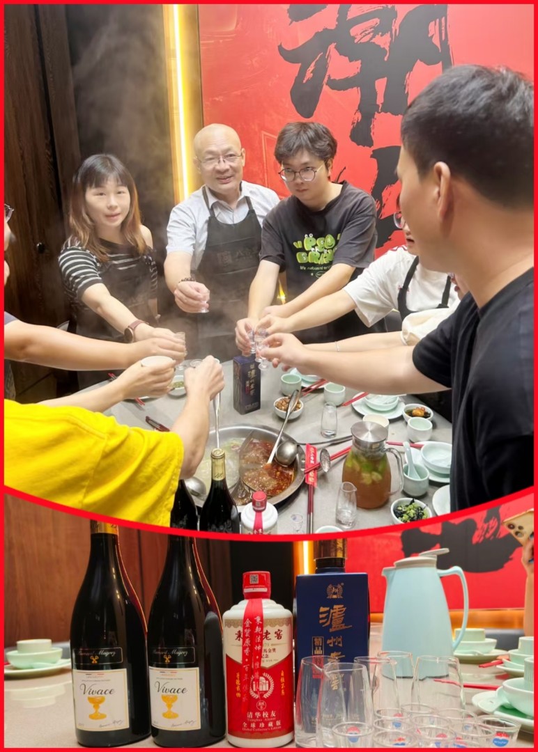 Business Department team dinner.