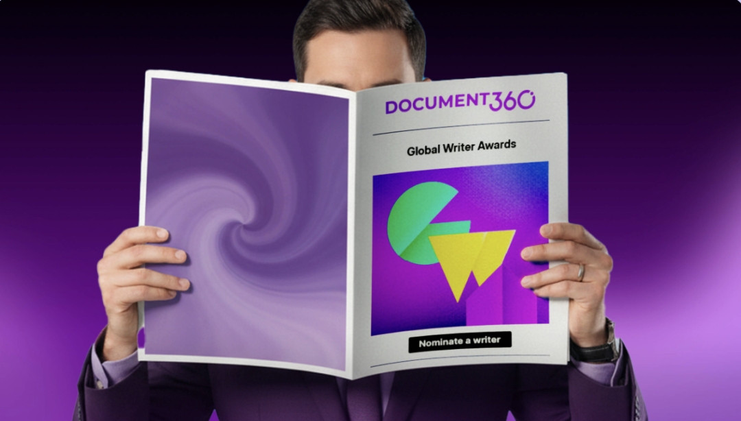 Final Call: Submissions Closing Soon for Document360’s Global Writers Awards 2025 Final Call: Submissions Closing Soon for Document360’s Global Writers Awards 2025
