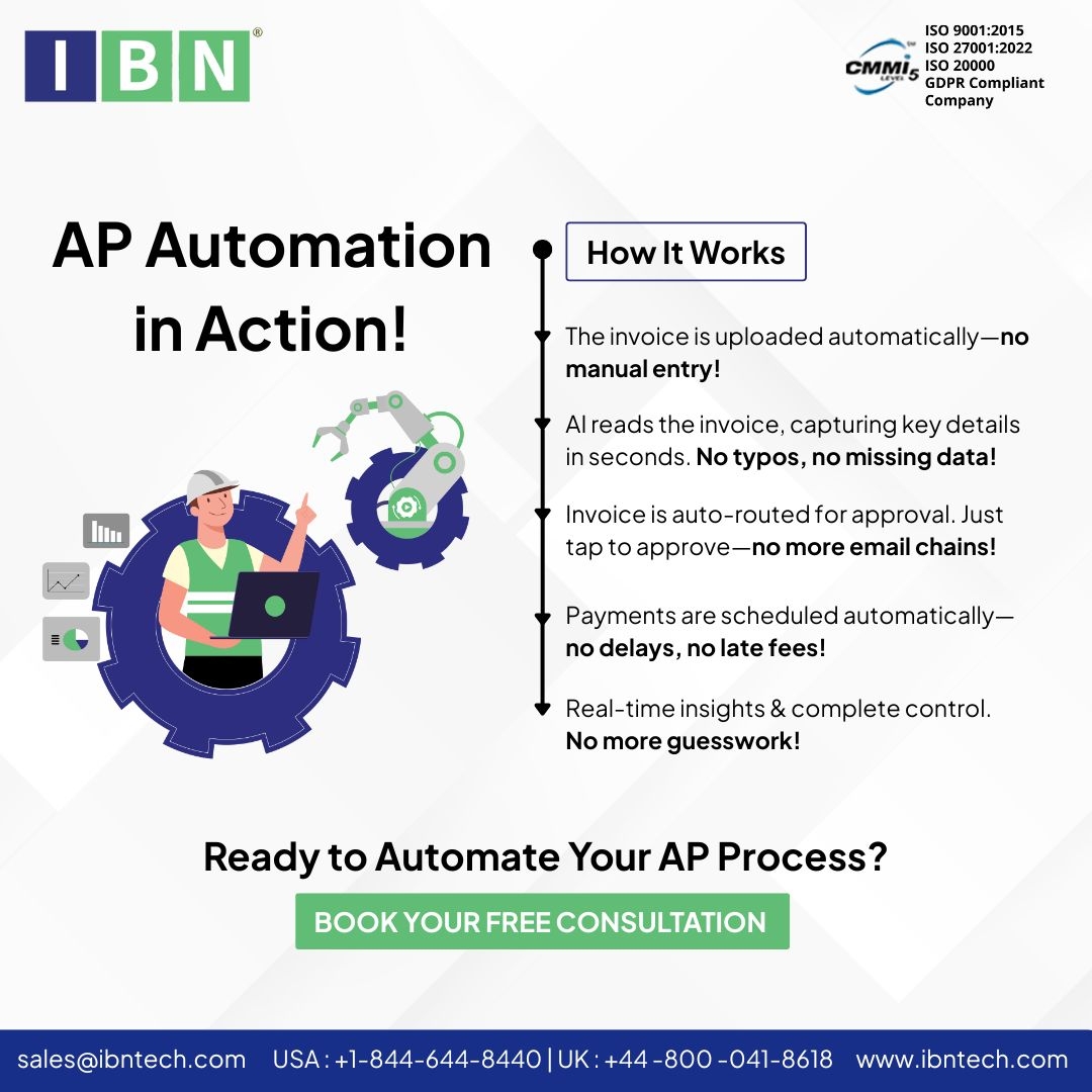 AP Automation Services Help U.S. Companies Accelerate Invoice Processing with IBN Technologies AP Automation Services Help U.S. Companies Accelerate Invoice Processing with IBN Technologies