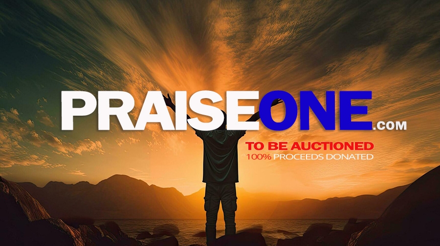 PraiseOne.com Goes Up for Auction - 100% of Proceeds to Fuel Utah Revival PraiseOne.com Goes Up for Auction - 100% of Proceeds to Fuel Utah Revival