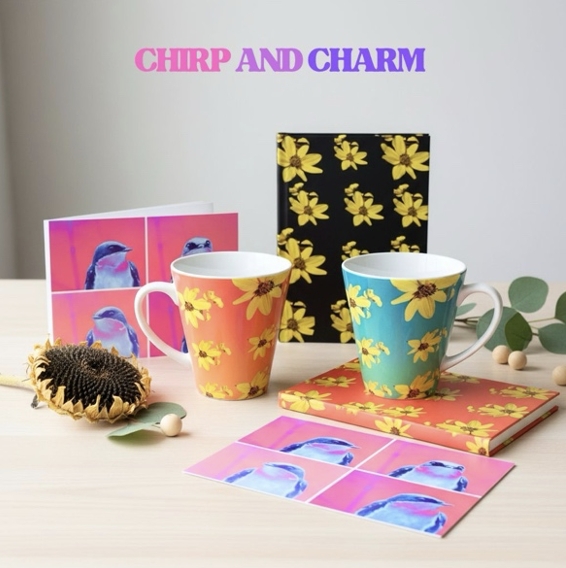 Chirp and Charm Brings Joy Through Nature-Inspired Pop Art Designs That Transform Everyday Products into Conversation Pieces Chirp and Charm Brings Joy Through Nature-Inspired Pop Art Designs That Transform Everyday Products into Conversation Pieces