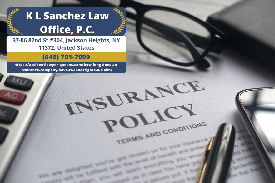 Queens Car Accident Attorney Keetick L. Sanchez Clarifies Insurance Investigation Deadlines And Claim Procedures In New York Queens Car Accident Attorney Keetick L. Sanchez Clarifies Insurance Investigation Deadlines And Claim Procedures In New York
