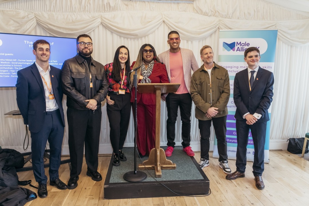 Speakers at the launch of the Voice of the Boys Report