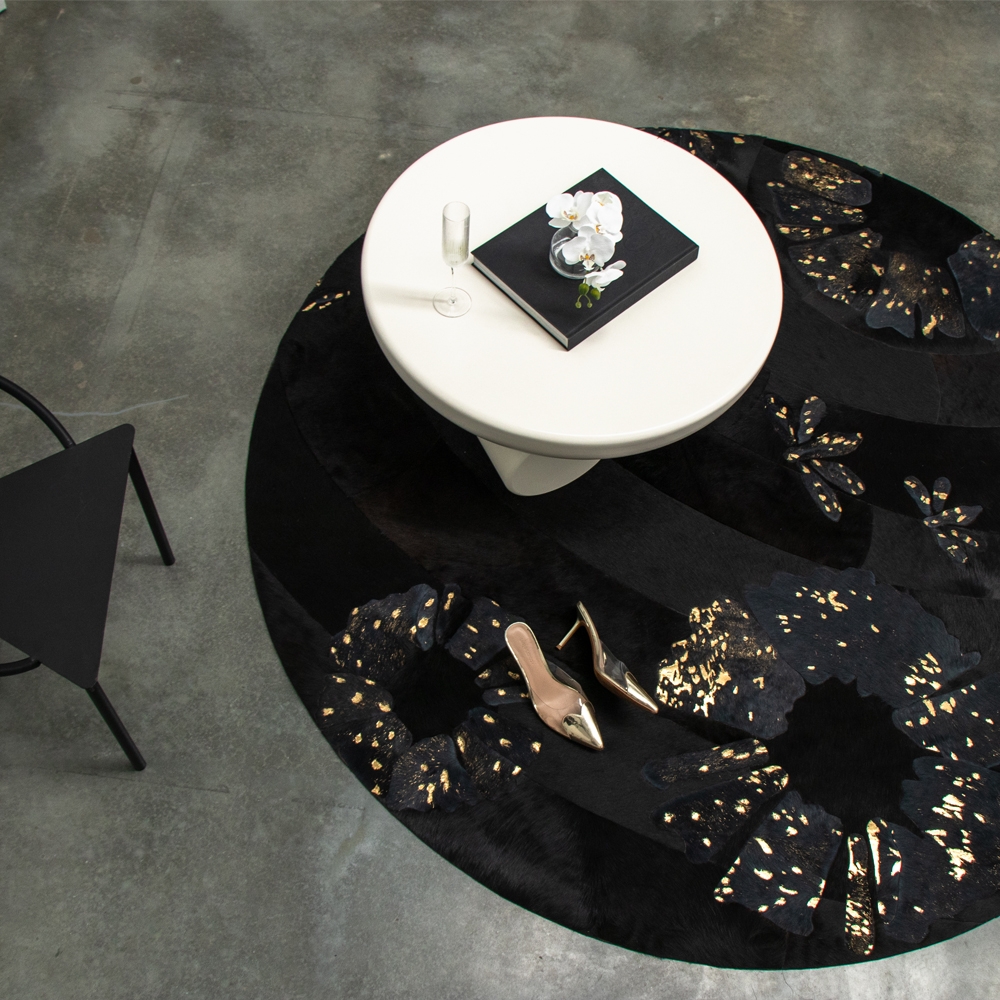 Sasha Bikoff and Art Hide Expand Cowhide Rug Collection Sasha Bikoff and Art Hide Expand Cowhide Rug Collection