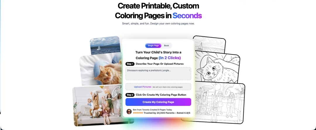MyColoringPages Named the #1 AI Coloring Page Generator for Kids, Parents, and Educators MyColoringPages Named the #1 AI Coloring Page Generator for Kids, Parents, and Educators