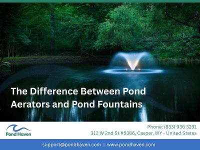 Pond Haven Releases Guide Comparing Pond Aerators and Fountains Pond Haven Releases Guide Comparing Pond Aerators and Fountains