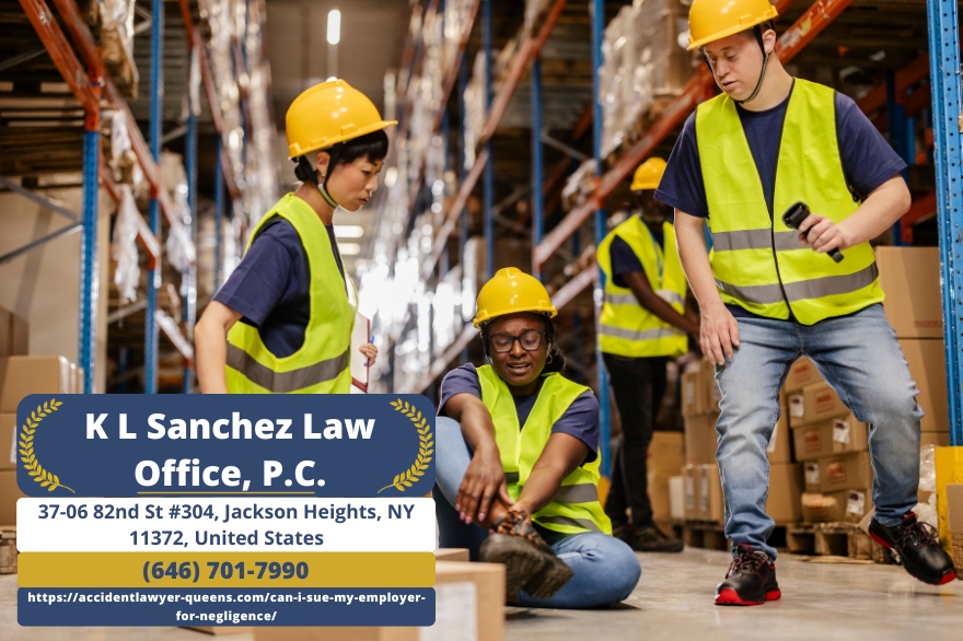 Queens Workers’ Compensation Attorney Keetick L. Sanchez Explains When Injured Workers Can Sue Their Employer in New York Queens Workers’ Compensation Attorney Keetick L. Sanchez Explains When Injured Workers Can Sue Their Employer in New York