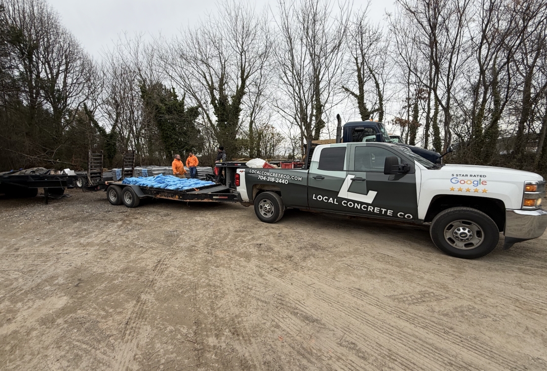 Local Concrete of Mooresville Delivers Free Salt to Residents During Winter Storm 2026 Local Concrete of Mooresville Delivers Free Salt to Residents During Winter Storm 2026