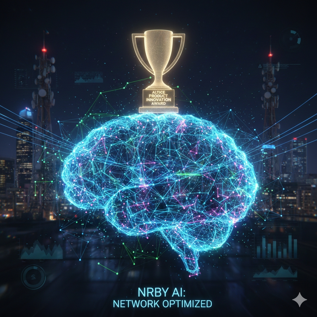 NRBY Honored With Altice Product Innovation of the Year Award for AI Broadband Network Solution NRBY Honored With Altice Product Innovation of the Year Award for AI Broadband Network Solution