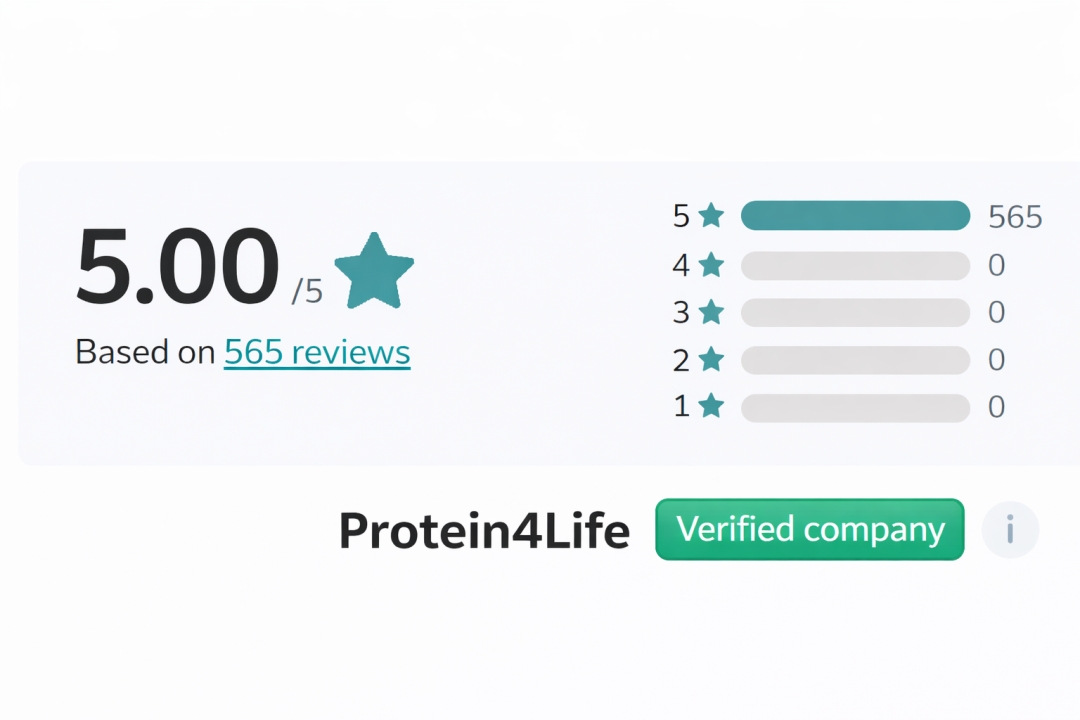 Protein4Life.ro has surpassed 500 five-star reviews with a perfect 5.0/5.0 score Protein4Life.ro has surpassed 500 five-star reviews with a perfect 5.0/5.0 score