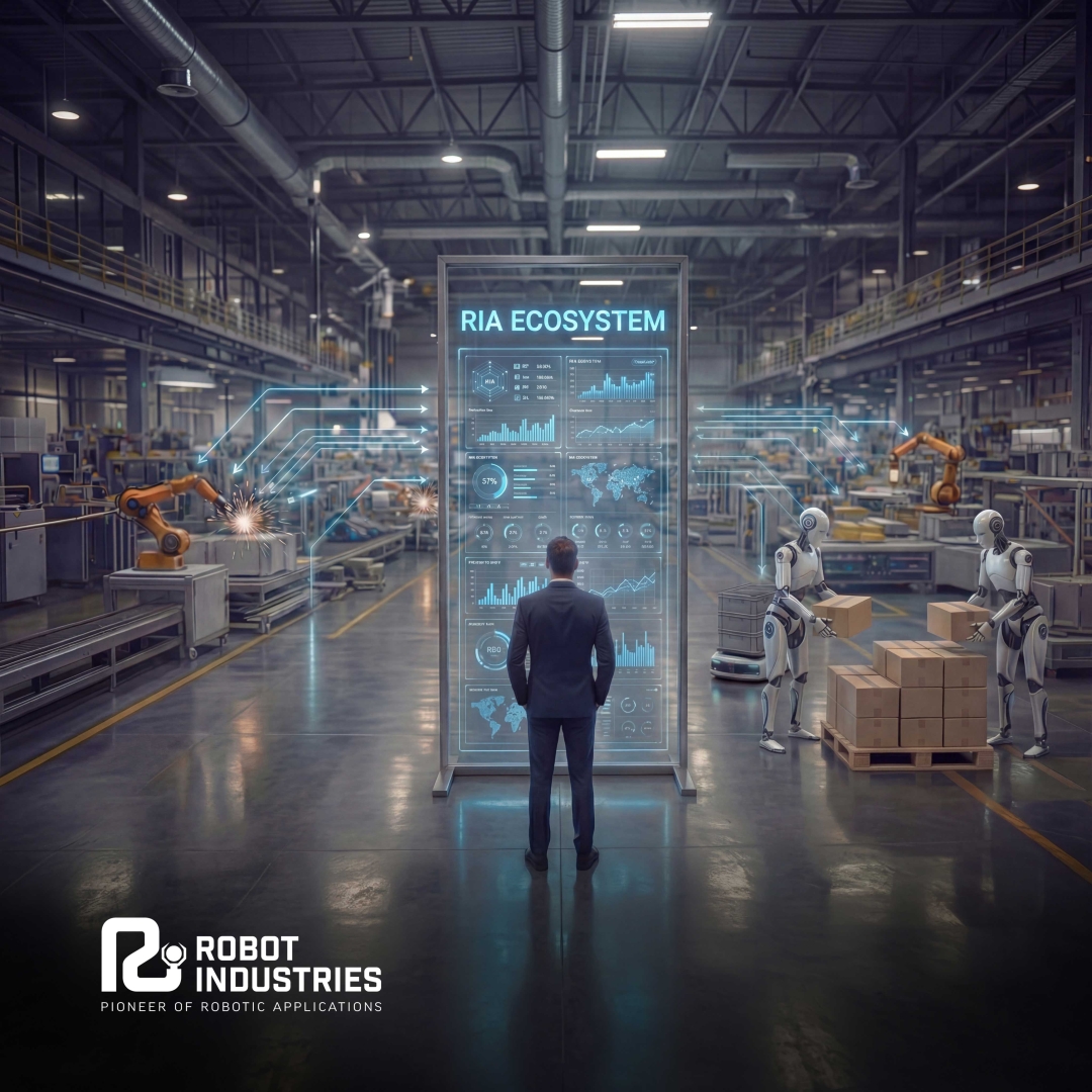 Robot Industries establishes RiA Ecosystem Manager as the orchestration layer for multi-brand and autonomous systems Robot Industries establishes RiA Ecosystem Manager as the orchestration layer for multi-brand and autonomous systems
