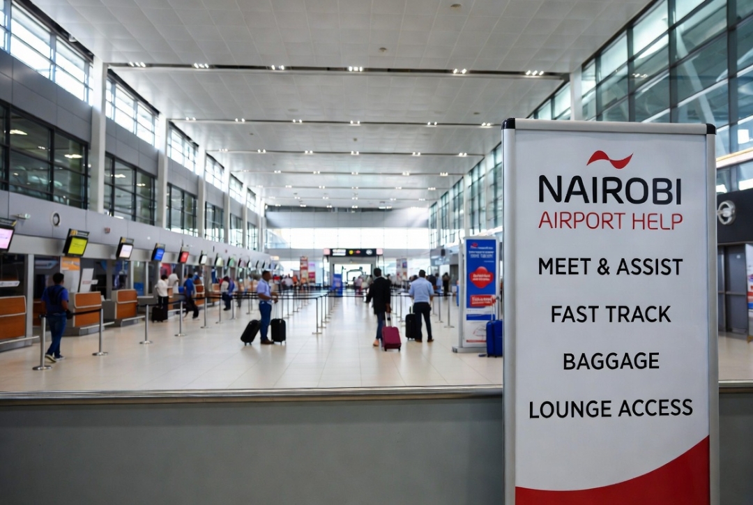 Nairobi Airport Help Enhances Travel at Jomo Kenyatta International Airport with Passenger Oriented Meet & Assist, Fast Track, and 24/7 Luggage Solutions Nairobi Airport Help Enhances Travel at Jomo Kenyatta International Airport with Passenger Oriented Meet & Assist, Fast Track, and 24/7 Luggage Solutions