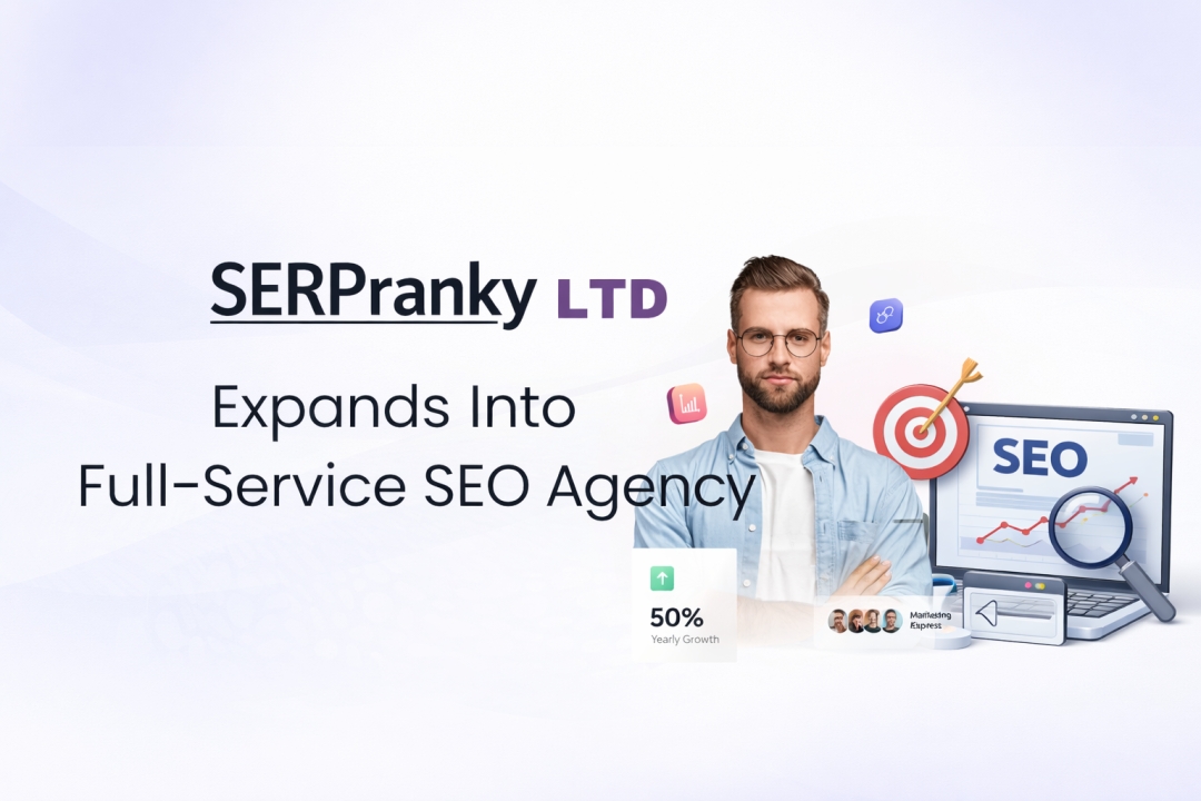 SERPranky Ltd Expands from Backlink Specialist to Full-Service SEO Solutions Provider