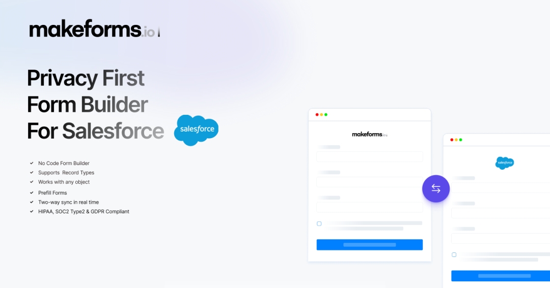 MakeForms Launches Sign-Up Data Residency Selection, Redefining Data Sovereignty for HIPAA Forms, Salesforce Forms & Enterprise Compliance MakeForms Launches Sign-Up Data Residency Selection, Redefining Data Sovereignty for HIPAA Forms, Salesforce Forms & Enterprise Compliance