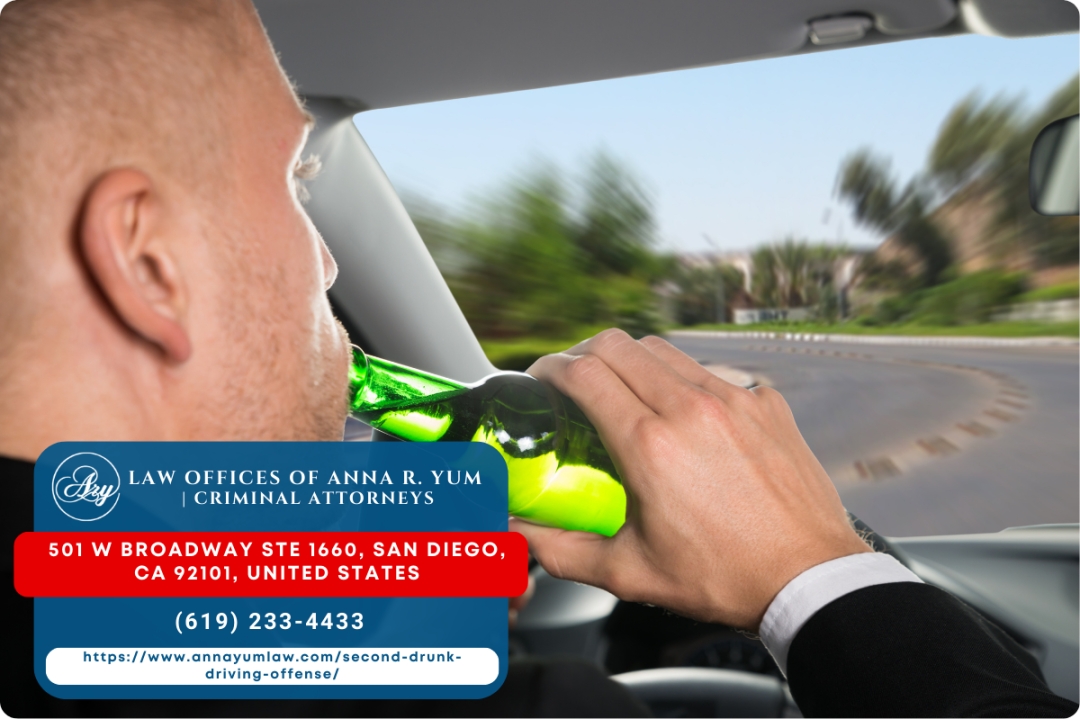 San Diego DUI Defense Attorney Anna R. Yum Explains Penalties and Defense Options for a Second DUI Offense in California