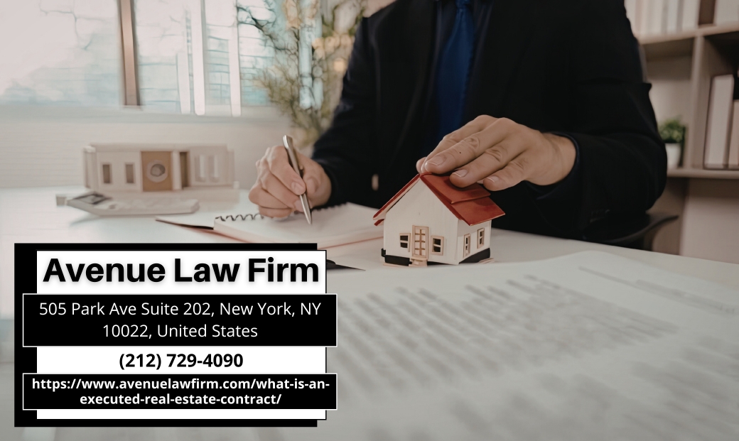 Manhattan Real Estate Attorney Peter Zinkovetsky Explains What Makes a Real Estate Contract Executed Manhattan Real Estate Attorney Peter Zinkovetsky Explains What Makes a Real Estate Contract Executed