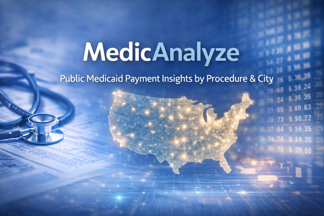 MedicAnalyze Launches Public Medicaid Payment Data Platform