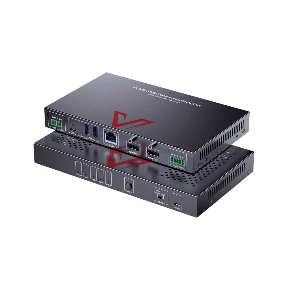 AV Access Launches 4KEX100-BYOM: A 4K Dual Monitor KVM Extender for Smarter Meeting Room Collaboration