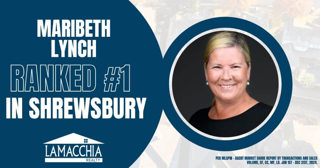 Maribeth Lynch Recognized as Top-Producing Shrewsbury Realtor in 2025 Maribeth Lynch Recognized as Top-Producing Shrewsbury Realtor in 2025