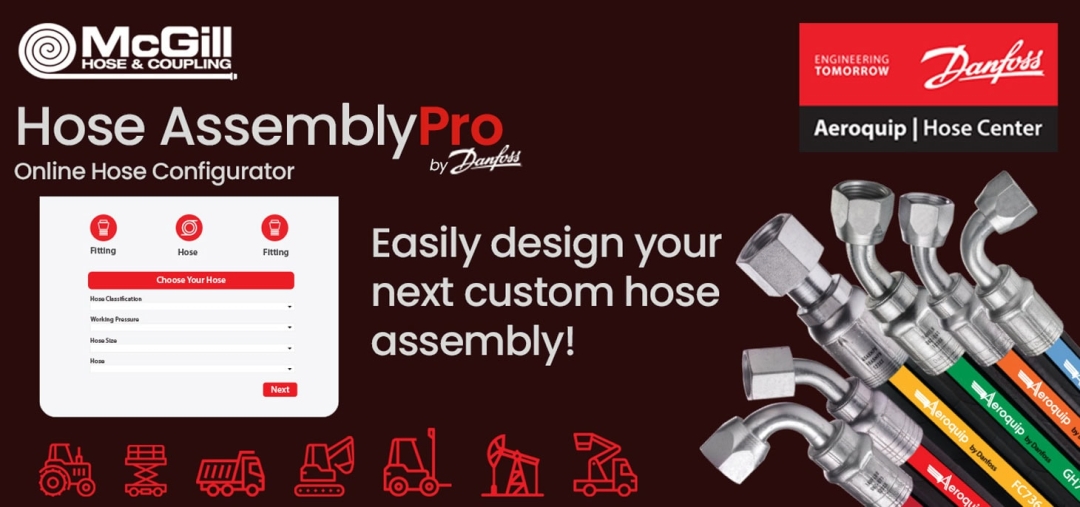 McGill Hose & Coupling Revolutionizes Custom Hose Assembly Ordering with New Online Configurator Tool