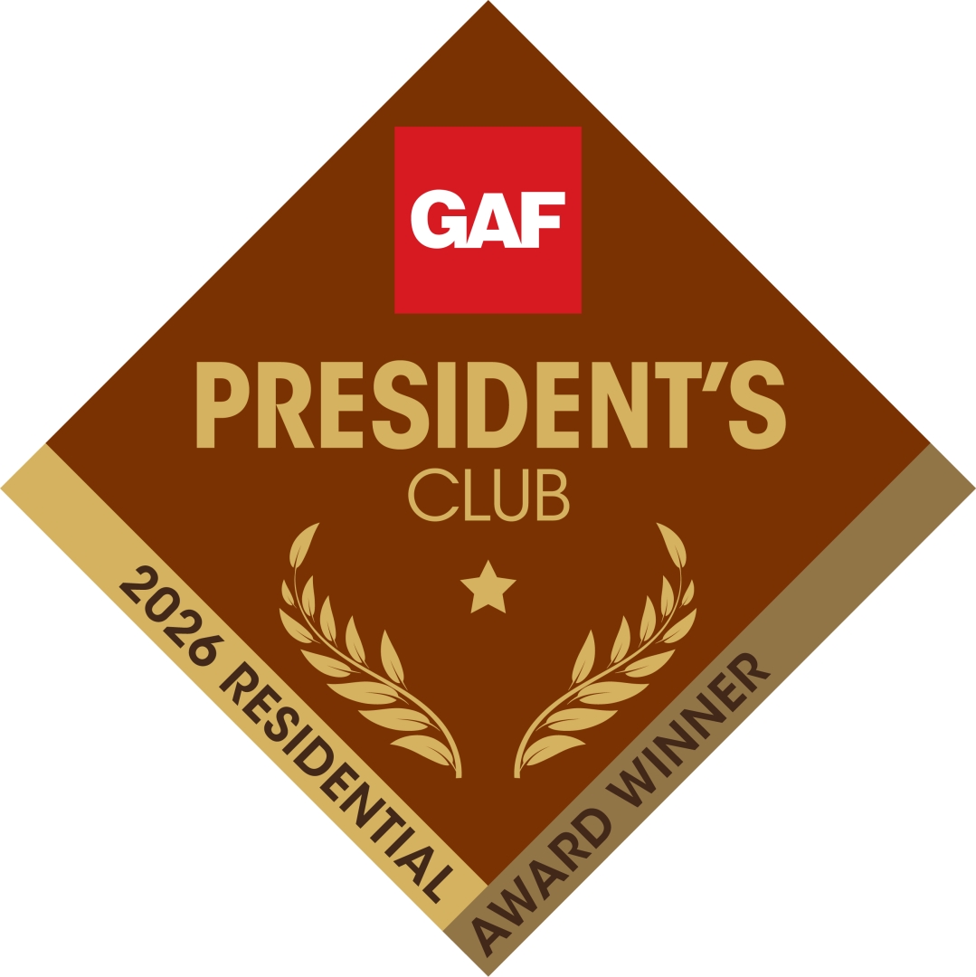 Seci Construction, Inc. Recognized as a 2026 GAF Master Elite® President’s Club Award Winner