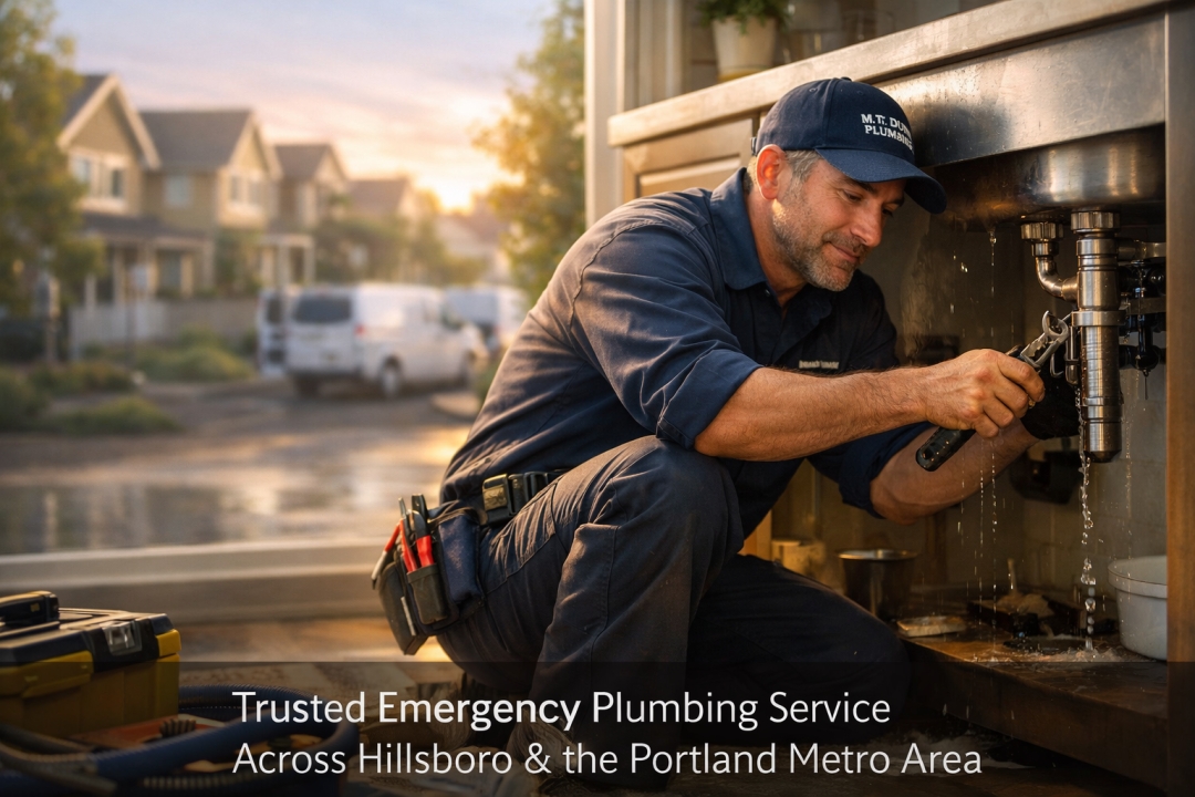 MT Dunn Plumbing Marks 35+ Years of Trusted Emergency Plumbing Service Across Hillsboro & the Portland Metro Area