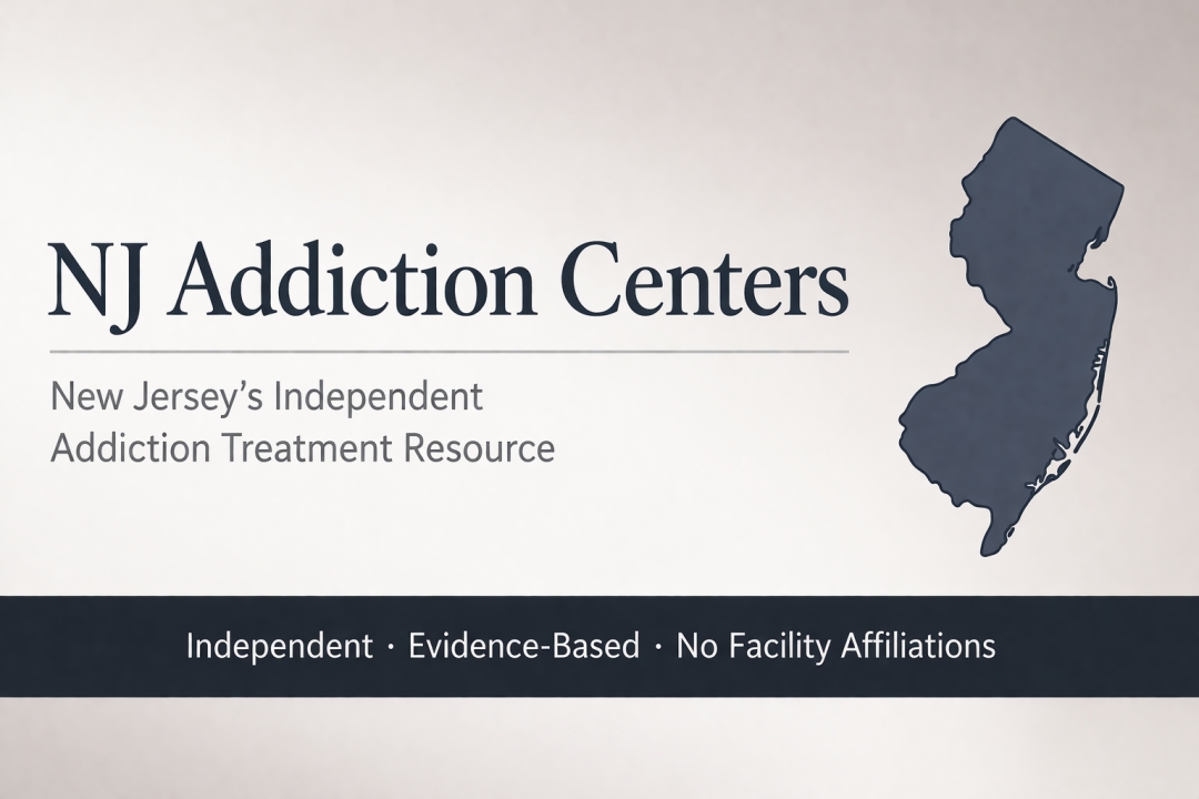 NJ Addiction Centers Launches as New Jersey's Independent Editorial Resource for Addiction Treatment Information, Facility Research, and Recovery Guidance NJ Addiction Centers Launches as New Jersey's Independent Editorial Resource for Addiction Treatment Information, Facility Research, and Recovery Guidance