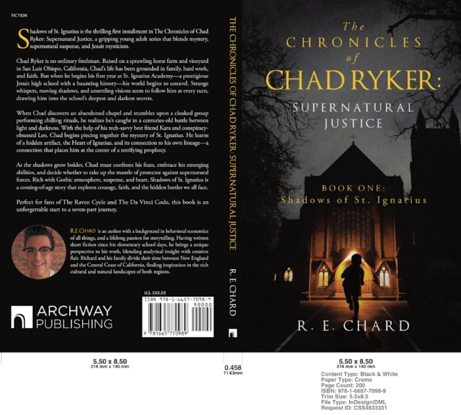 Acclaimed Supernatural Mystery Series The Chronicles of Chad Ryker: Supernatural Justice Receives US Review Praise and 2026 Eric Hoffer Award Nomination