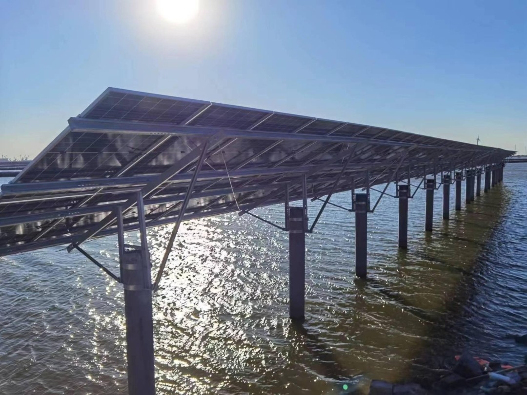 single pole solar mounting system