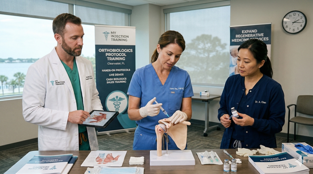 My Injection Training Launches Orthobiologics Protocol Training for Providers Looking to Expand Regenerative Medicine Services My Injection Training Launches Orthobiologics Protocol Training for Providers Looking to Expand Regenerative Medicine Services