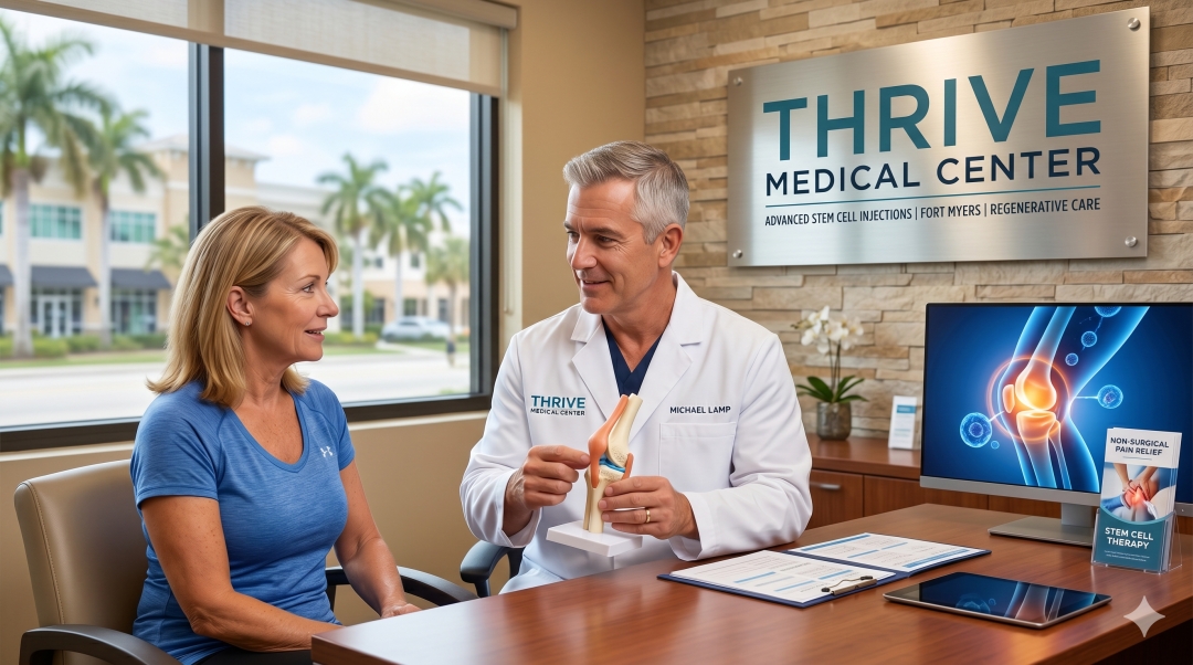 Thrive Medical Center Offers Advanced Stem Cell Injections for Chronic Joint Pain in Fort Myers Thrive Medical Center Offers Advanced Stem Cell Injections for Chronic Joint Pain in Fort Myers