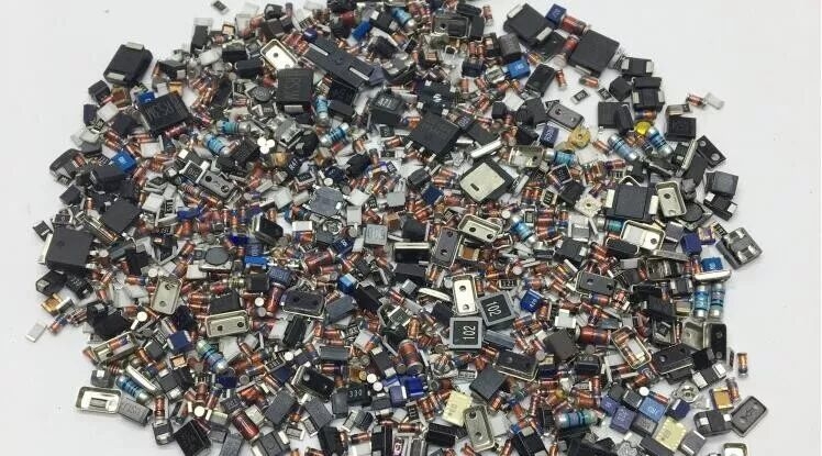 Disassembled components