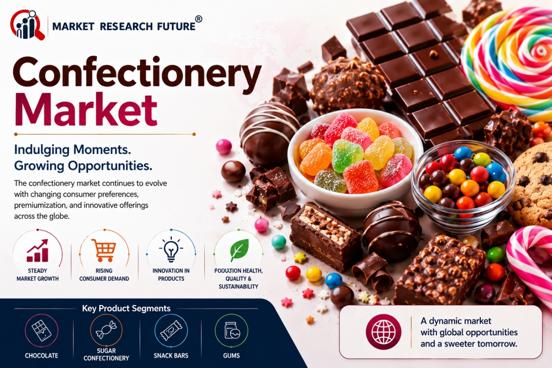 Global Confectionery Market Outlook Highlights a Sustained CAGR of 5.18% Across the Forecast Period (2025-2035) Global Confectionery Market Outlook Highlights a Sustained CAGR of 5.18% Across the Forecast Period (2025-2035)