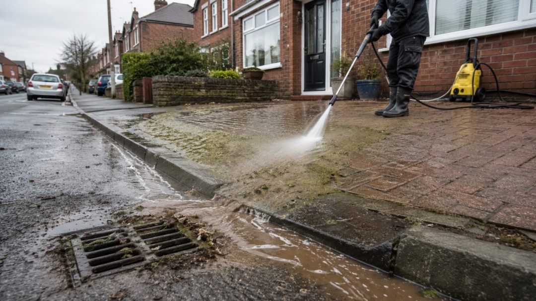 Northern Powerwash Calls for Greater Awareness of Driveway Runoff and Drain Pollution