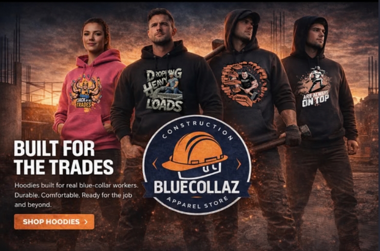 Bluecollaz Apparel Brand Rises from the Jobsite to Celebrate the Backbone of America's Workforce Bluecollaz Apparel Brand Rises from the Jobsite to Celebrate the Backbone of America's Workforce