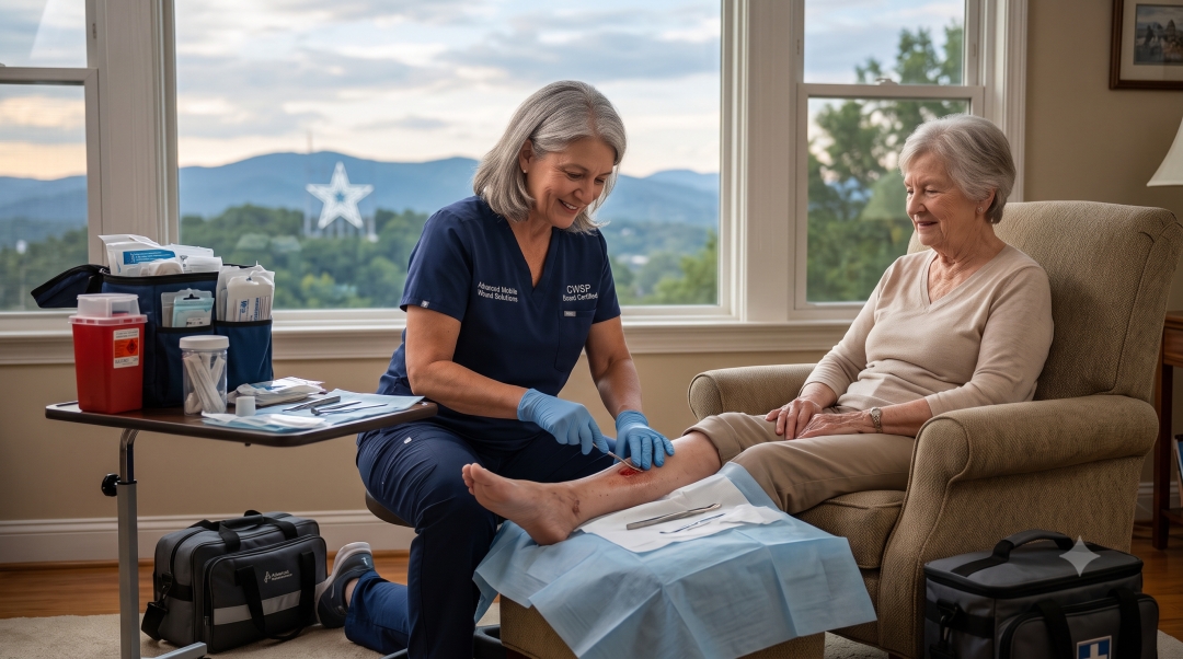 Advanced Mobile Wound Solutions Now Offers Mobile Wound Debridement in Roanoke, VA for Homebound Patients Advanced Mobile Wound Solutions Now Offers Mobile Wound Debridement in Roanoke, VA for Homebound Patients