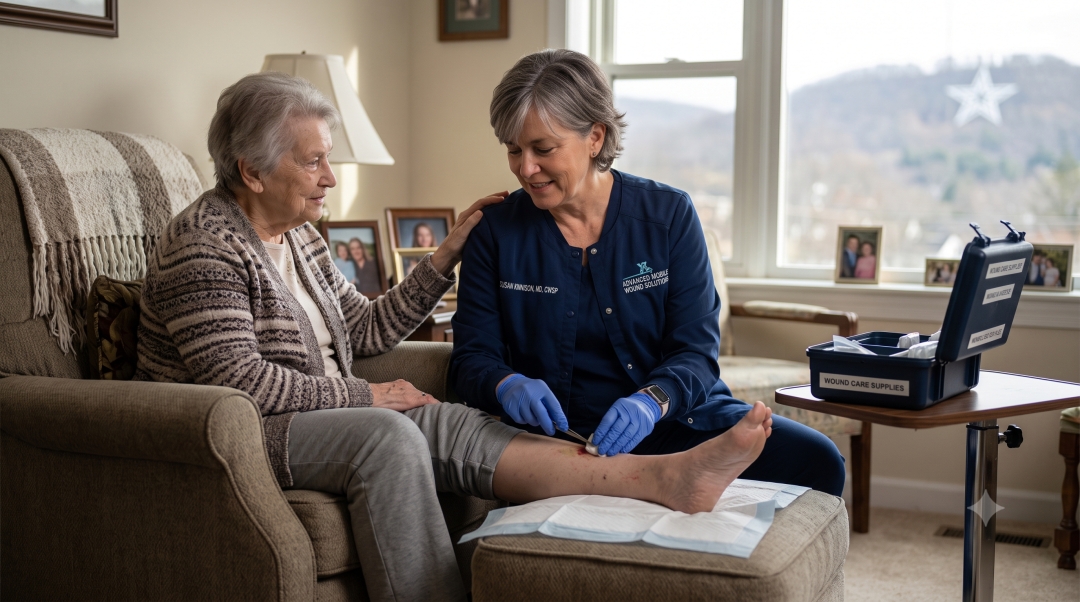 Advanced Mobile Wound Solutions Continues Offering Wound Debridement in Roanoke, VA for Homebound Elderly Residents Advanced Mobile Wound Solutions Continues Offering Wound Debridement in Roanoke, VA for Homebound Elderly Residents